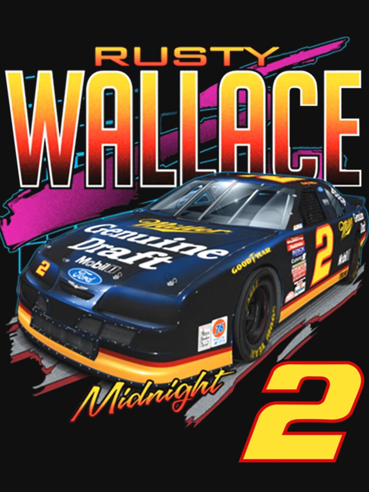 Rusty Wallace Vintage Nascar Car 2020 Black .  Essential . by hillishqwhil