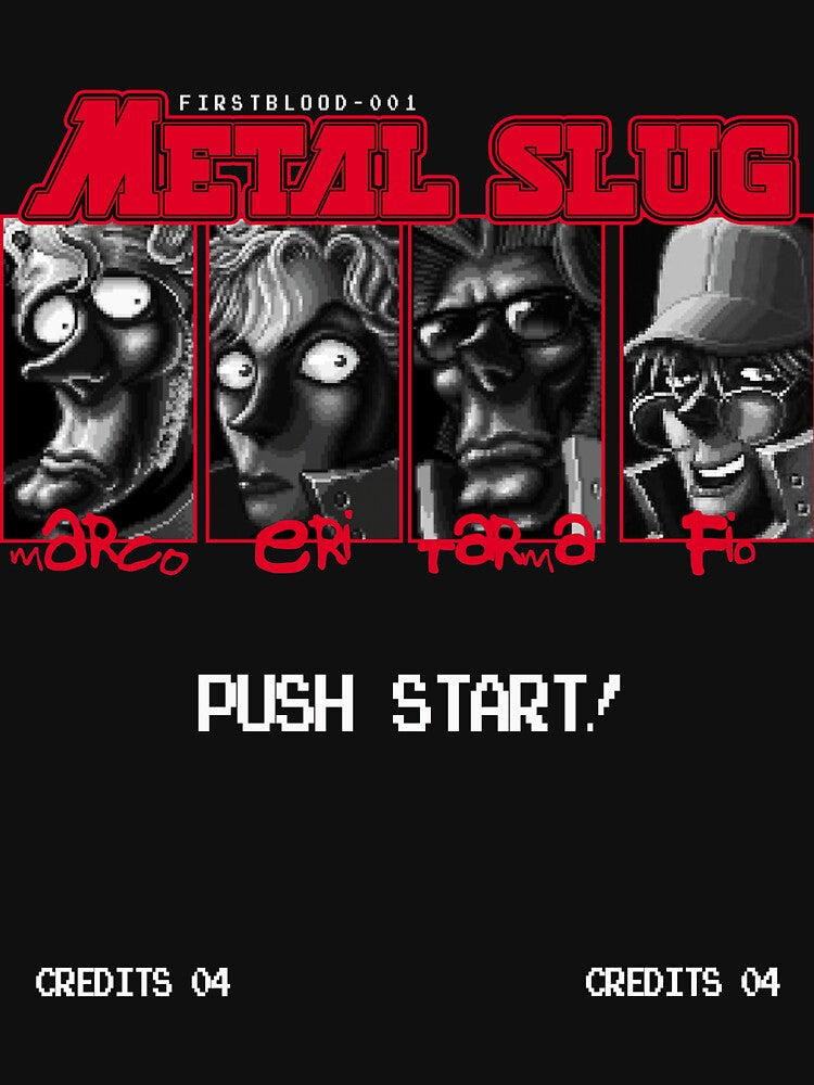 Metal Slug Title Screen by Amaterasu-cloth