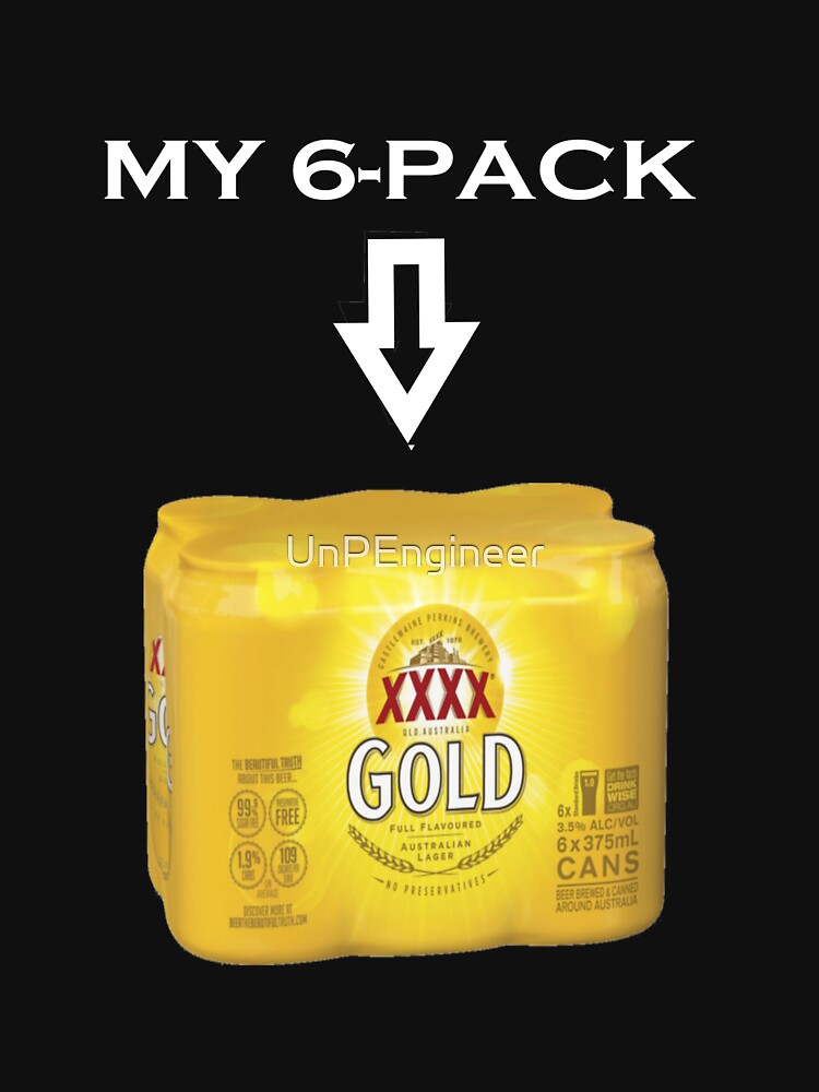My 6-pack.....of XXXX Gold by UnPEngineer