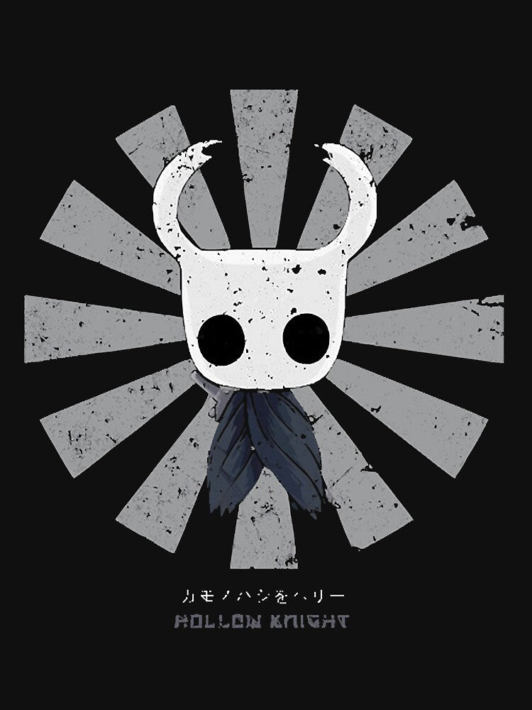Hollow Knight Retro Japanese T-Shirt by Lukjames33