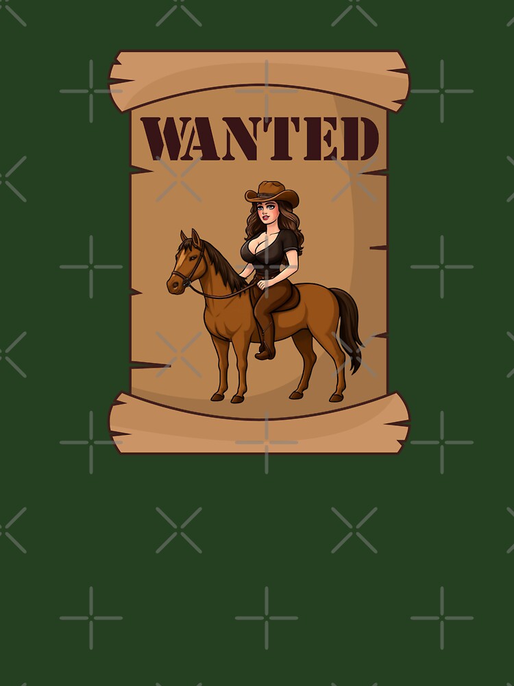Wanted Cowgirl Graphic Tee by Aimetoi