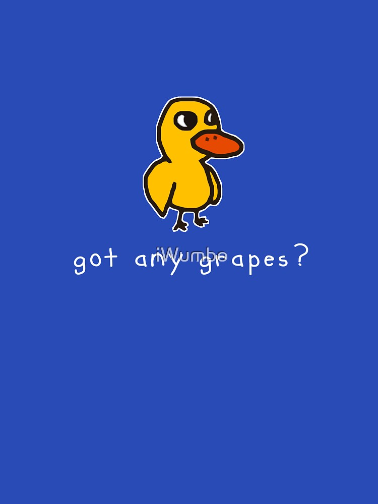 got any grapes? (alt. for dark colored materials) by iWumbo
