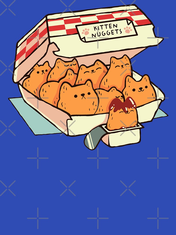 Kitten Nuggets Fast Food Cat by Tobe Fonseca by Tobe Fonseca®
