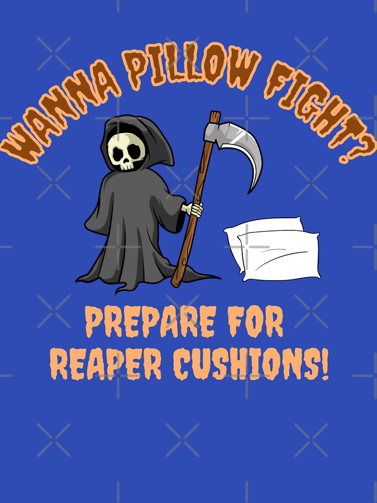 Halloween Pillow Fight Reaper Cushions by AlpacaSmokes