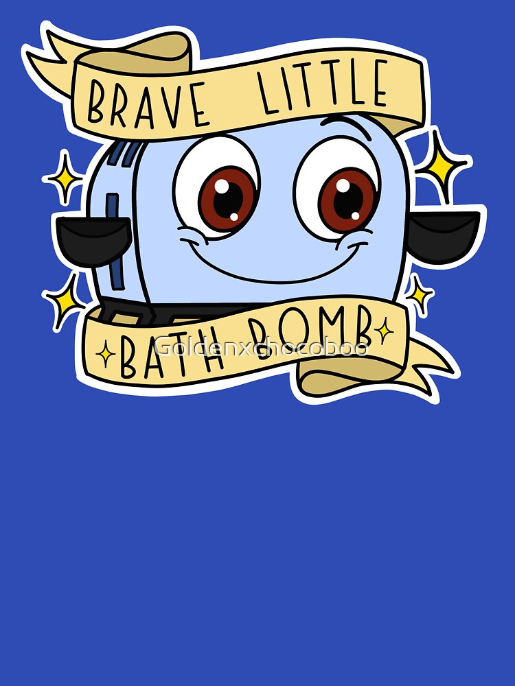 Brave Little Bath Bomb. by Goldenxchocoboo