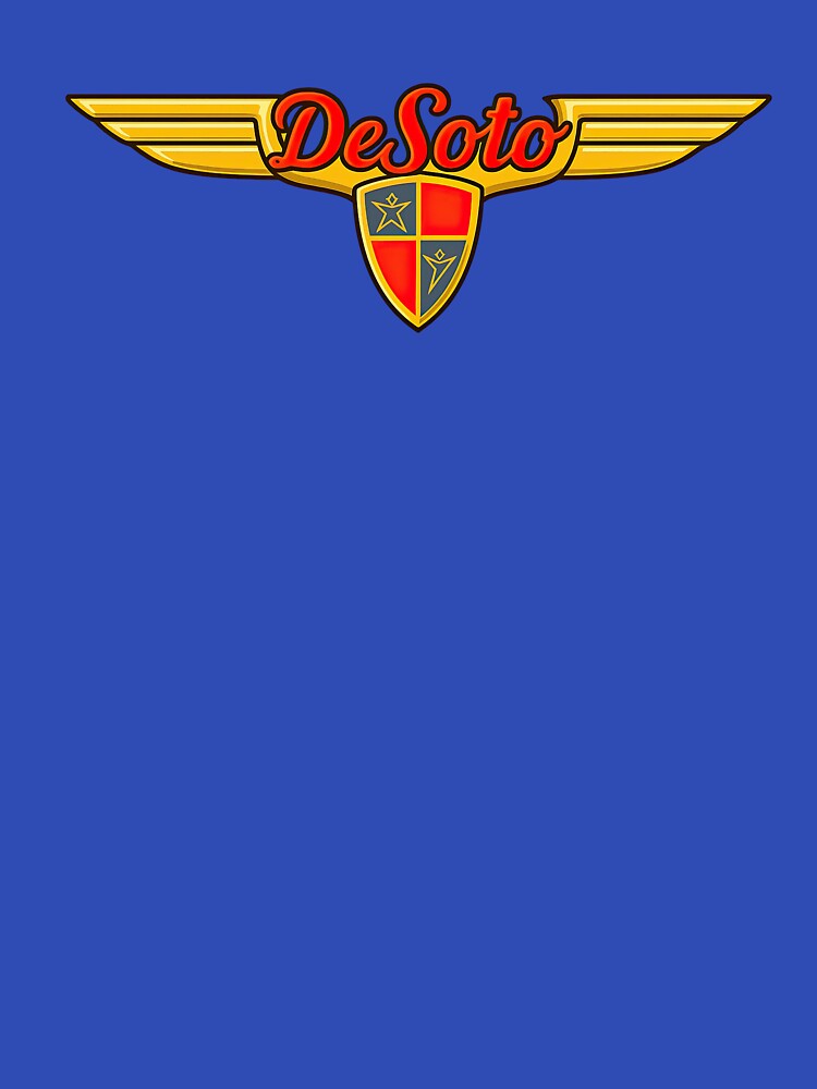 DeSoto Classic Cars Vintage Logo Design by Retr0Tshirts