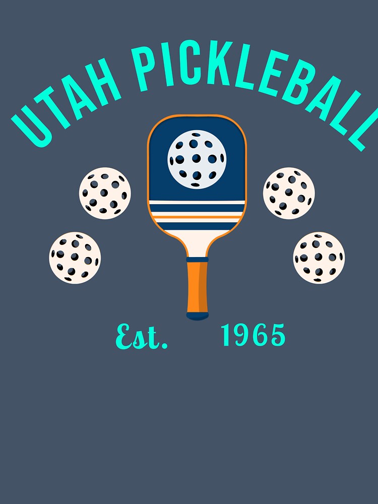 Utah Pickleball Club Shirt - Vintage Pickleball Club Apparel by GTApparelStore