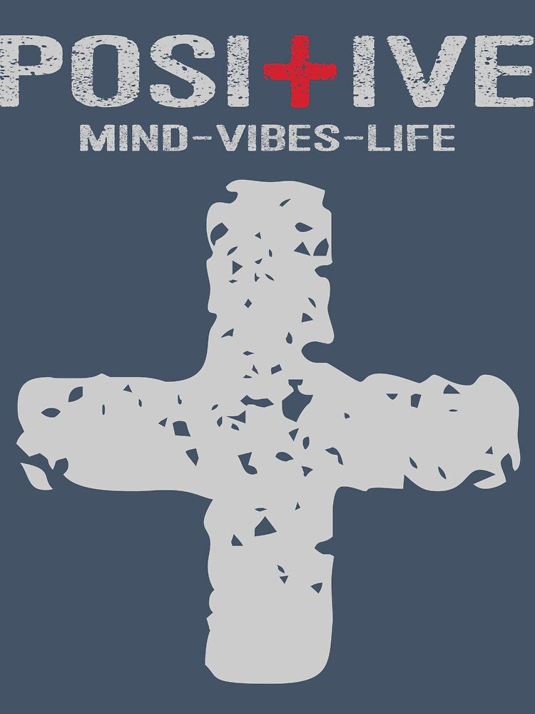 Positive mind, vibes, life - Essential T-Shirt by PositiveTeez