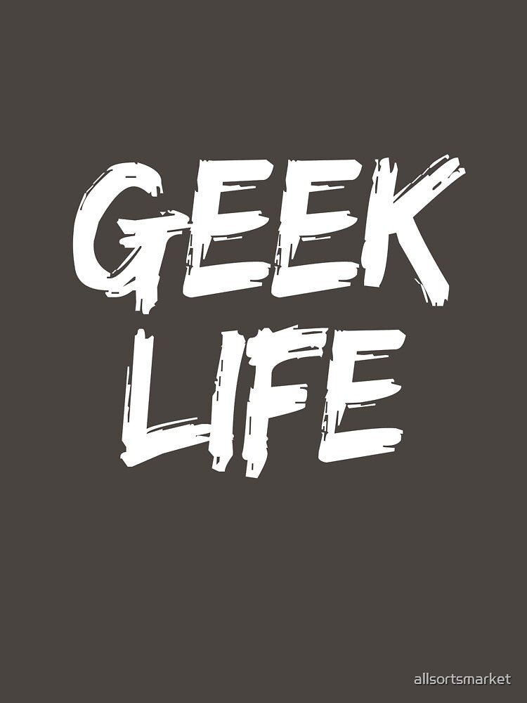 GEEK LIFE - iPhone Cases & Skin by allsortsmarket