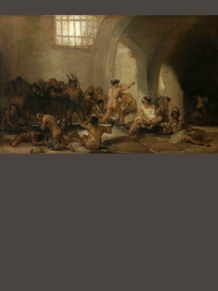 Francisco Goya : The Madhouse (Casa de locos) (1812-19) by YNTDigitalHouse