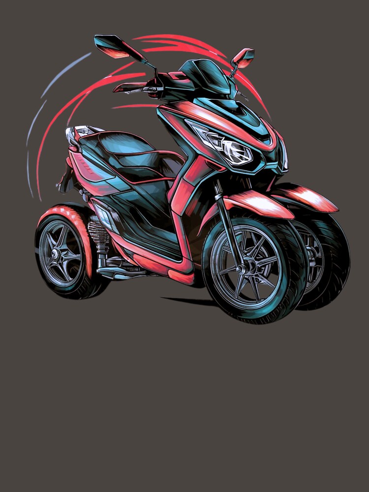 3-wheel scooter, MP3, Metropolis, Tripod by UrbanoTee