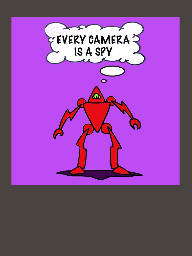 Every Camera is a Spy by Rolling Fool  London street  Art Style
