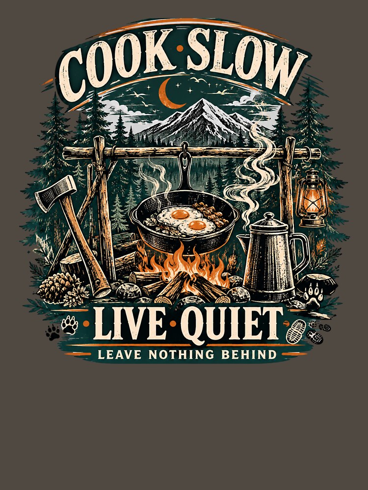 Cook Slow Live Quiet by WindSongDesign