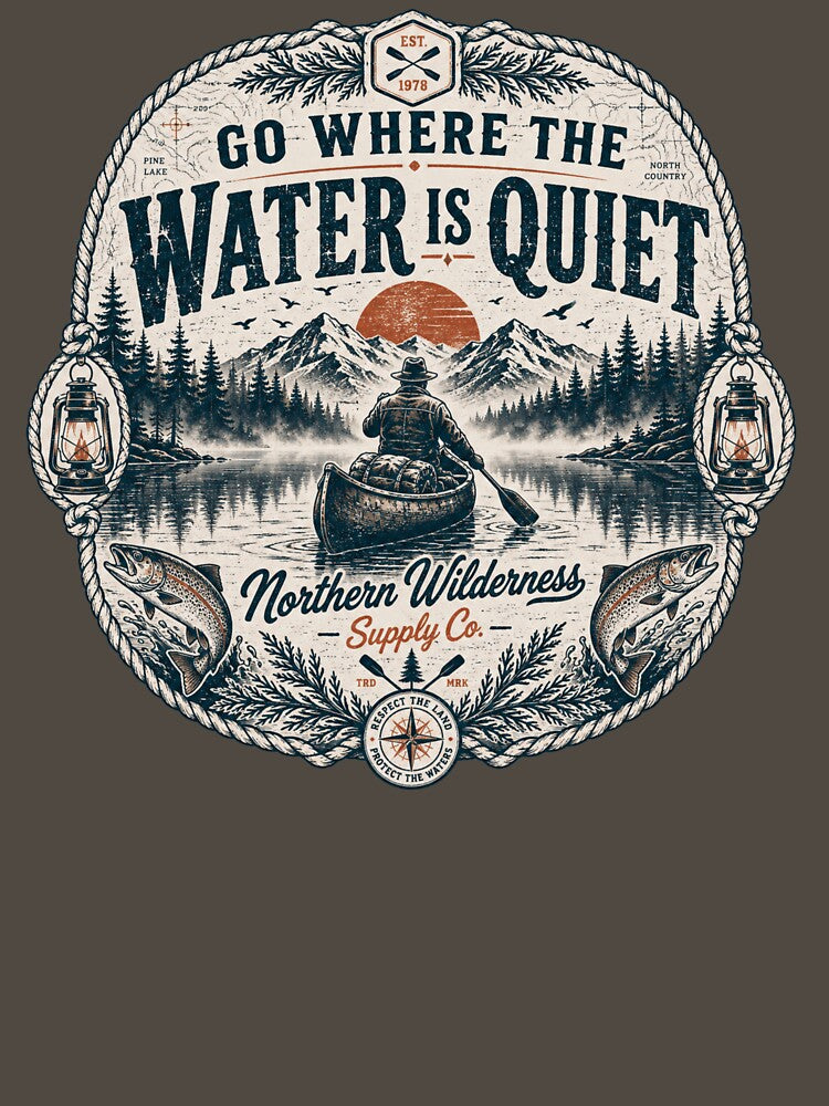 Go Where The Water Is Quiet by WindSongDesign