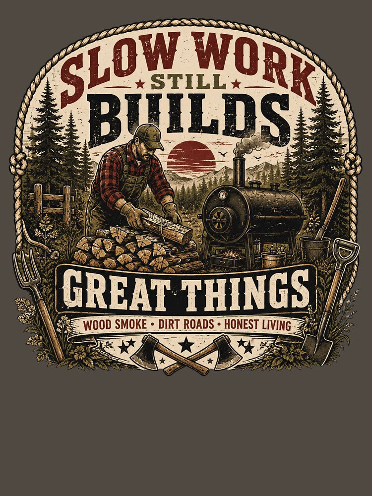 Slow Work Builds Great Things by WindSongDesign