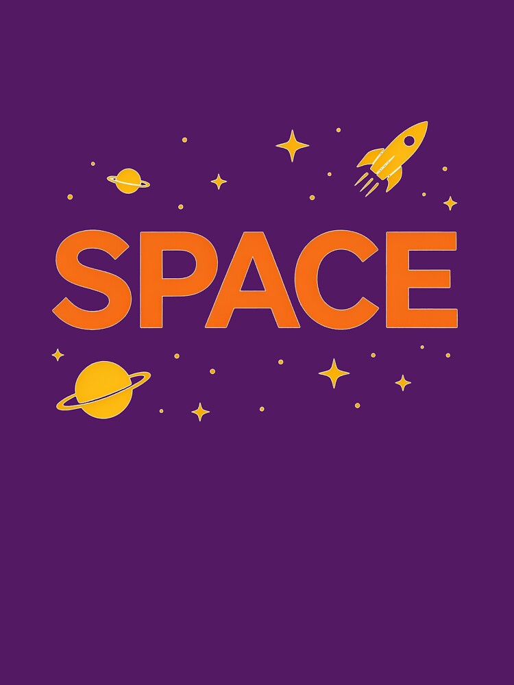 SPACE – MINIMAL COSMIC DESIGN by TeyArtWork