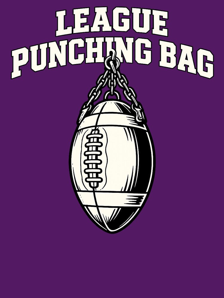 League Punching Bag Fantasy Football Shirt Funny League Loser Joke Fantasy Football Humor Tee by Grayson809