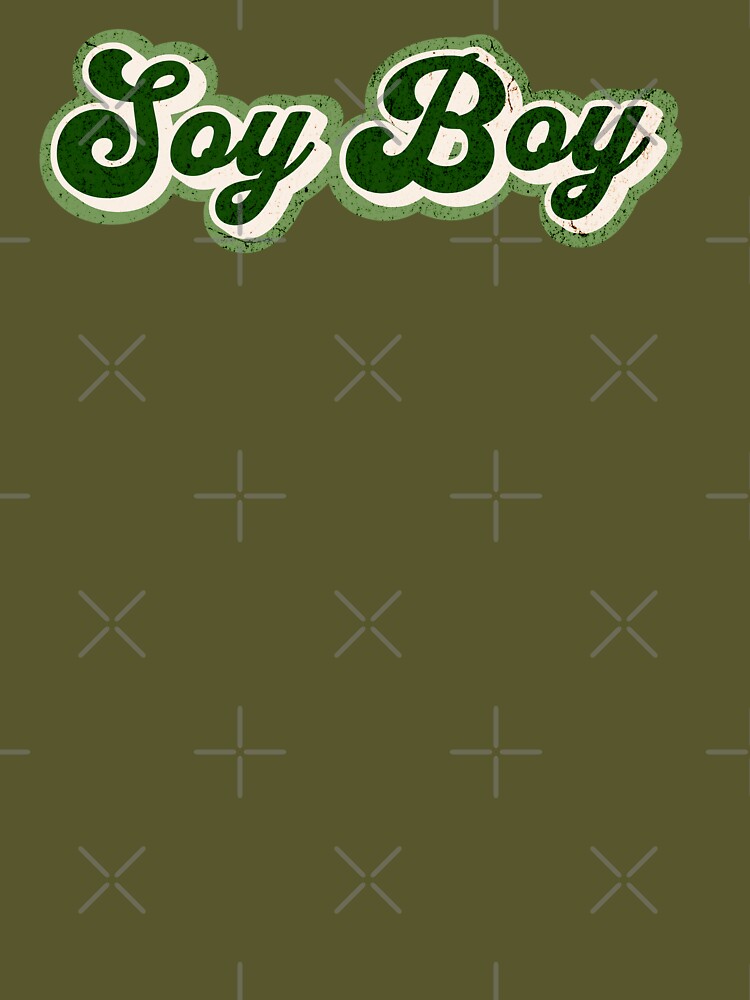 Soy Boy Retro Graphic Logo by Cult of Seitan