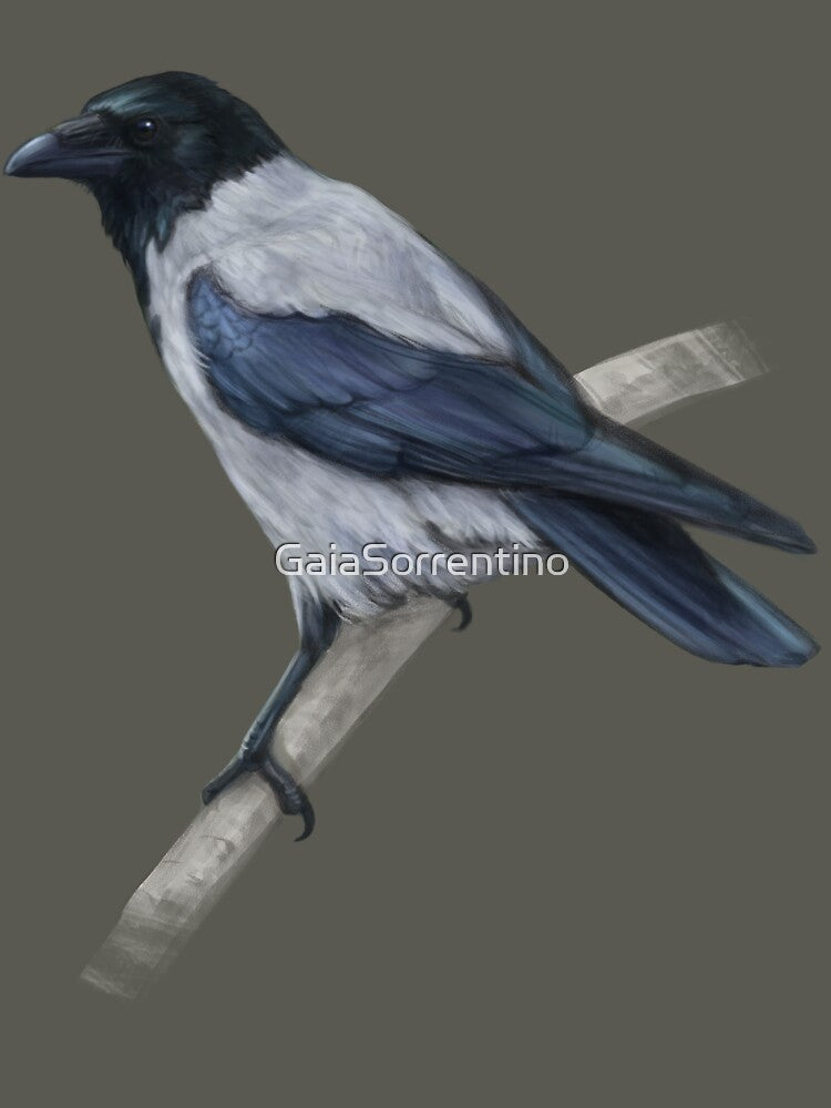Hooded crow by GaiaSorrentino