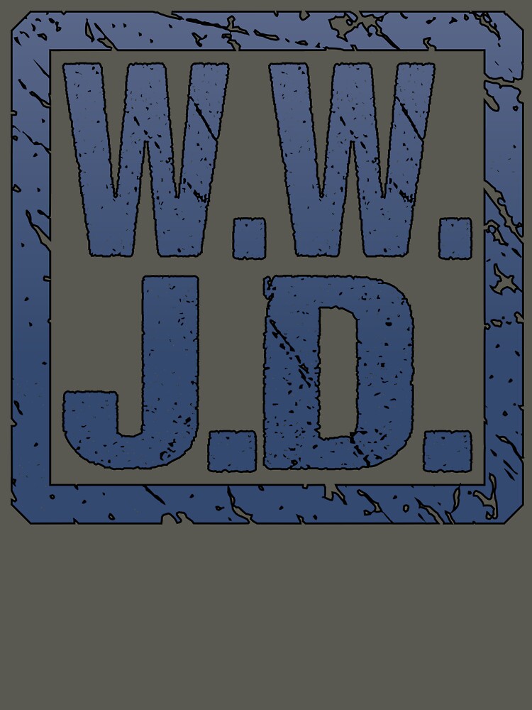 WWJD Grunge by BasedFaithMerch