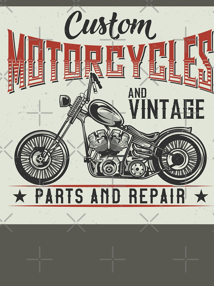 Vintage motorcycle by Custom-Legends