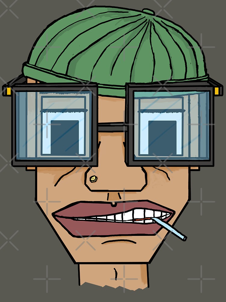 Cool Nerd Sticker by Shooz34