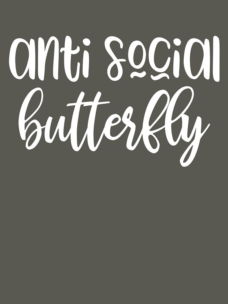 anti social butterfly by kapotka