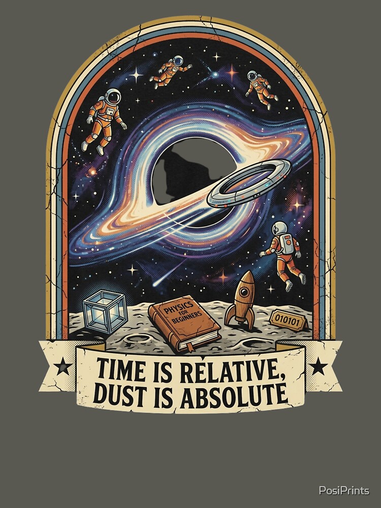 Time is relative, Dust is absolute by PosiPrints