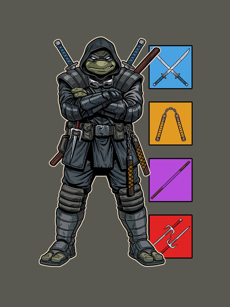 Ronin the Turtle by TheBearBrained