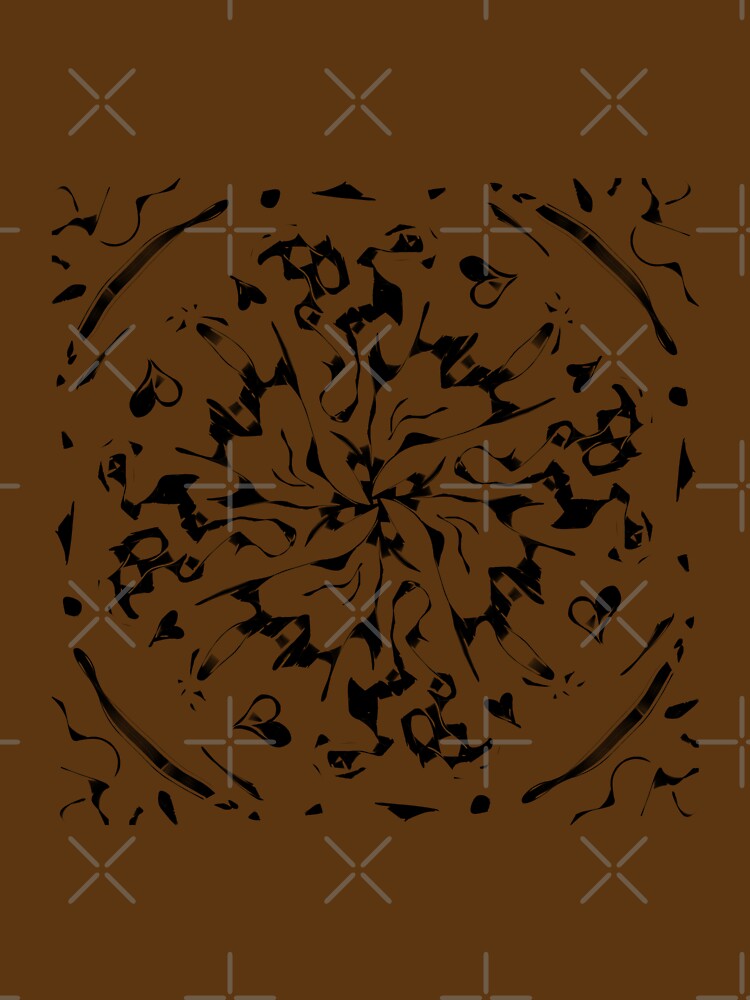 Abstract simple black and white pattern by AlinaSCorner