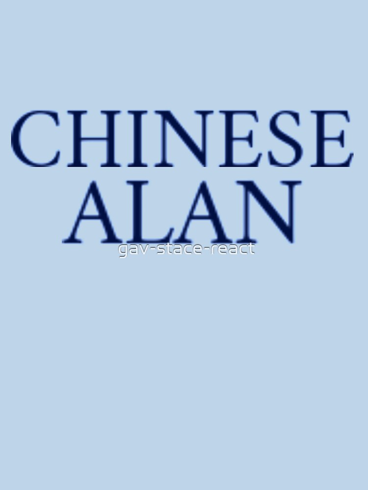 Gavin & Stacey “Chinese Alan” Stag T-Shirt by gav-stace-react