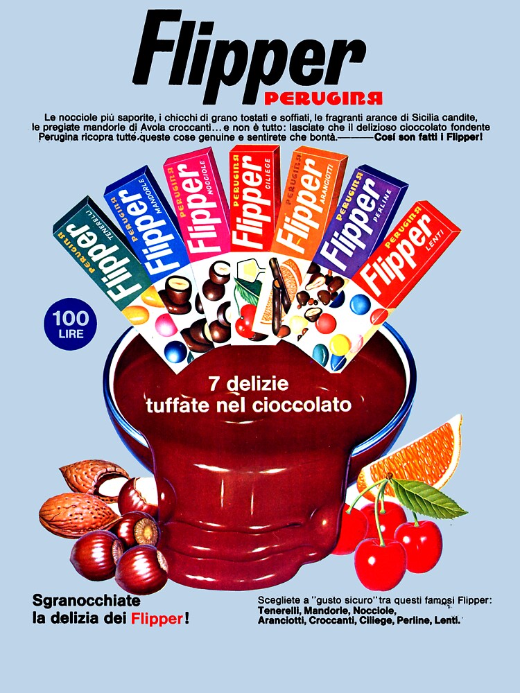 FLIPPER PERUGINA - ADVERT by ThrowbackAds
