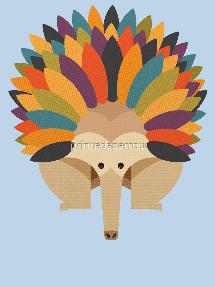 Hello Echidna by printedsparrow