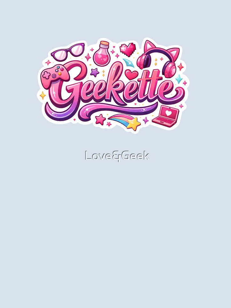 Geekette — Design Gaming Pink | Kawaii Gamer Girl by Love&Geek