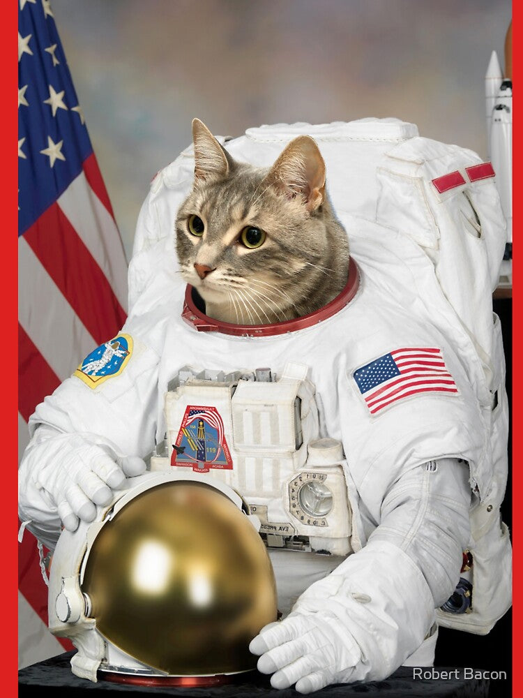 Astronaut Cat (Petstronaut) by Robert Bacon