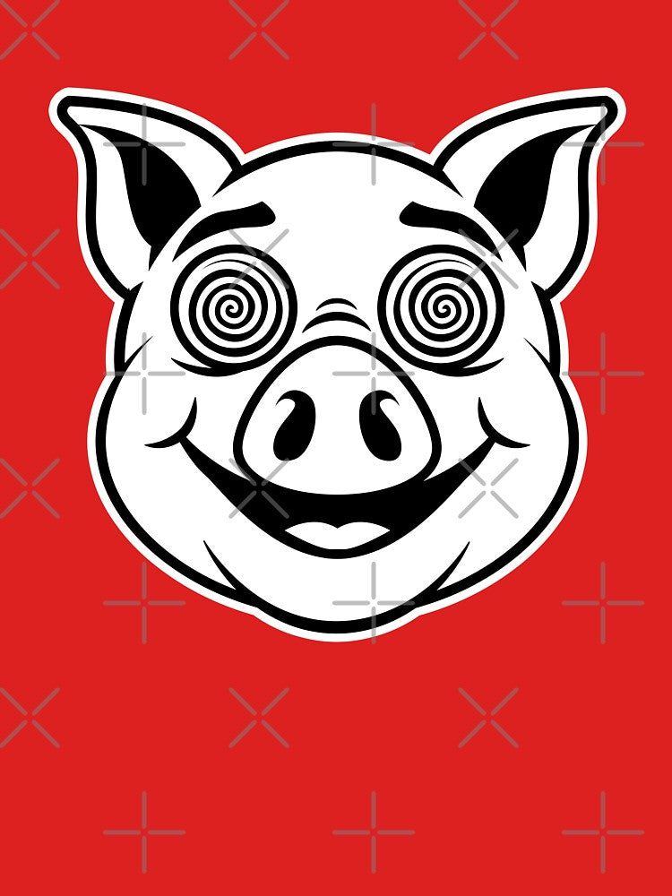 Hypno Toon Pig by RoyalBearTees