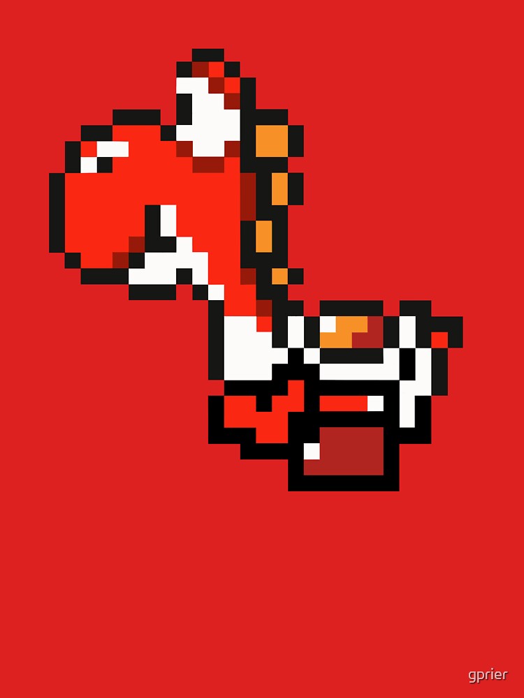 Classic Red Yoshi by gprier