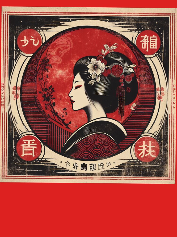 Aesthetic Vintage: Moonlit Mystique with a Japanese Touch by Elouk