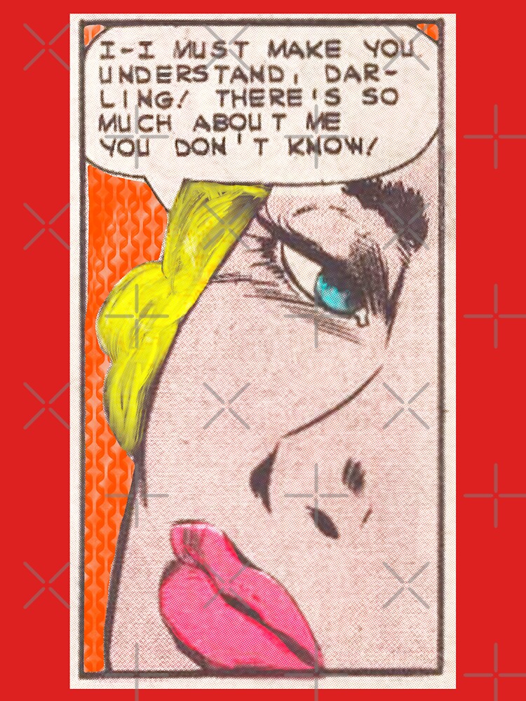 Comic Girl | Vintage | Lichtenstein Inspired by spinolator