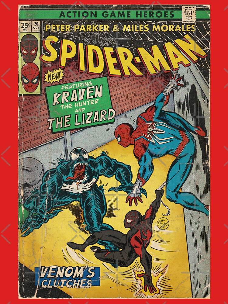 "Venom's Clutches" Comic book cover Fan Art by MarkScicluna