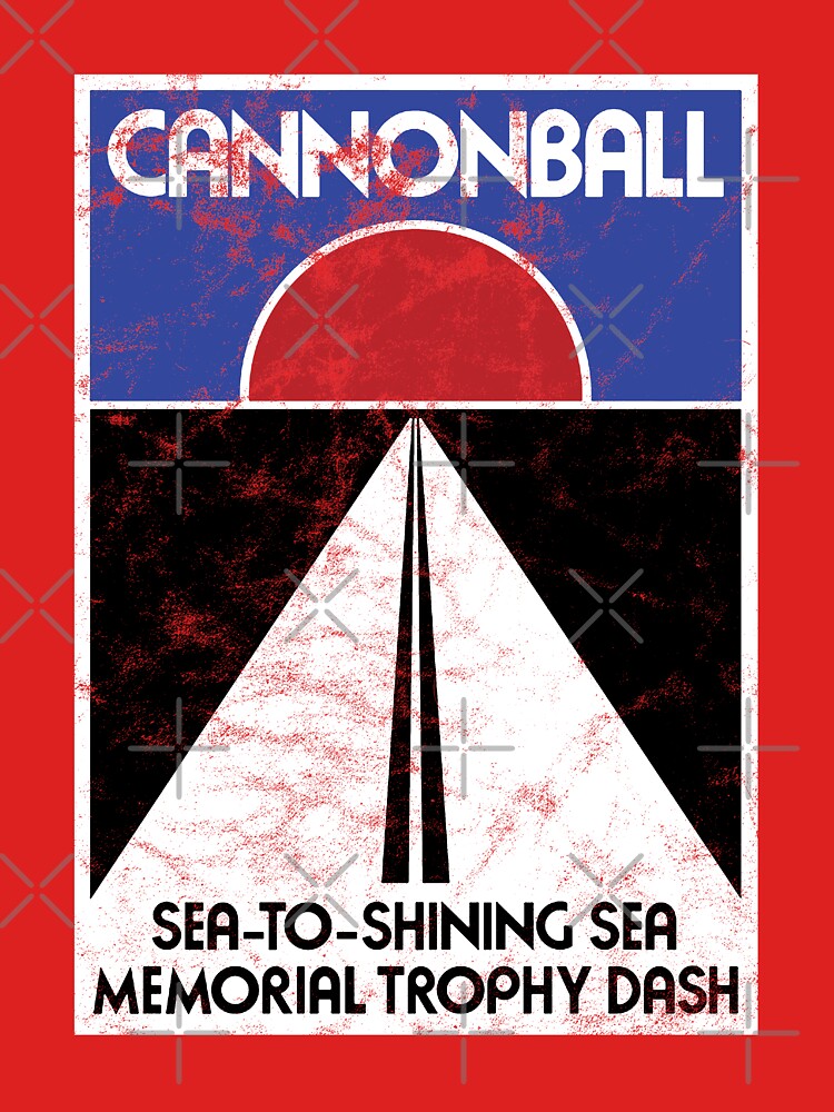 Cannonball Run (distressed) by n0l4n