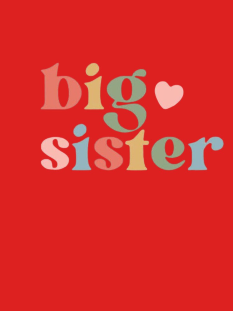 Big Sister Shirt for Girls Toddler Kids Pregnancy Announcement Promoted to Big Sis T-Shirt Summer Short Sleeve Top by numedia1