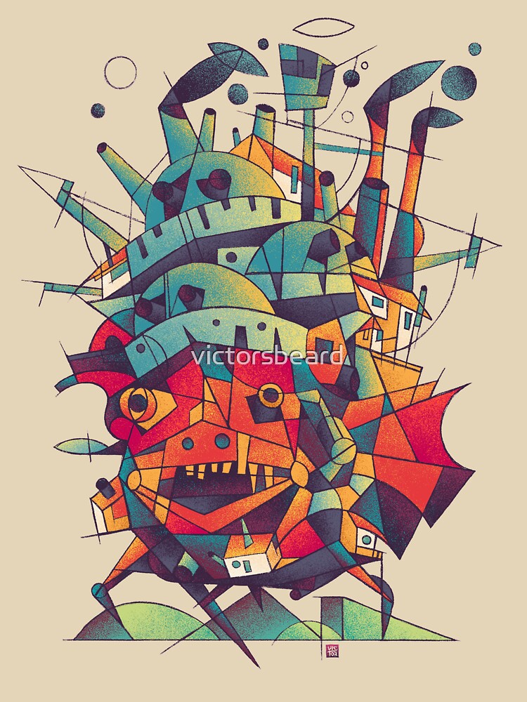 Moving Castle by victorsbeard