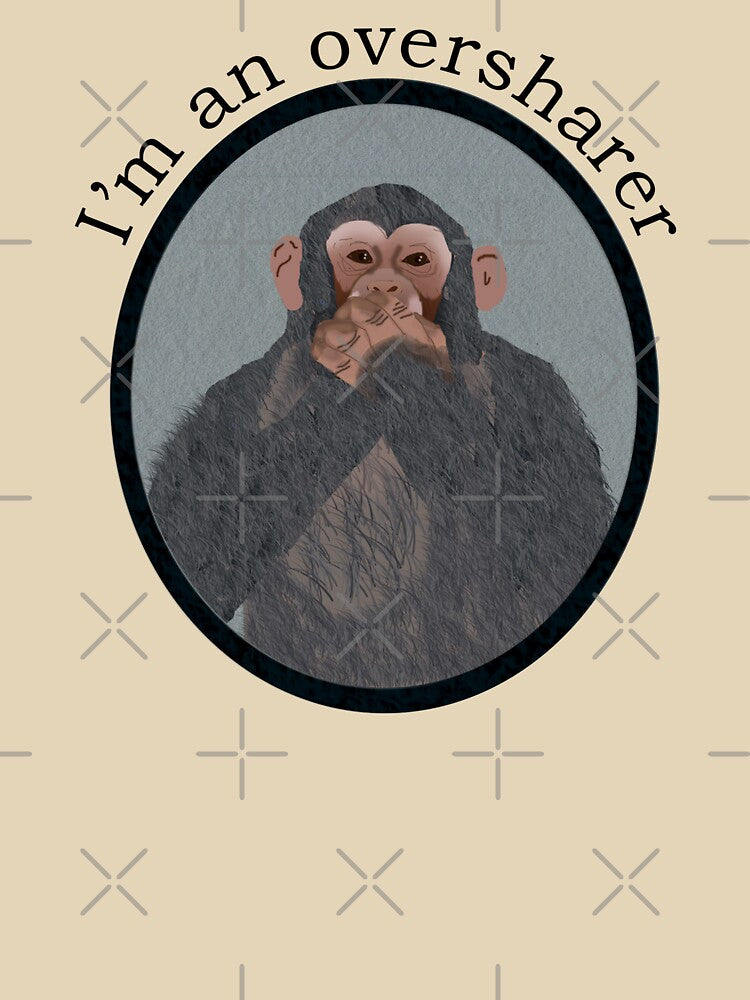 Oversharing Chimpanzee by Amy Hadden