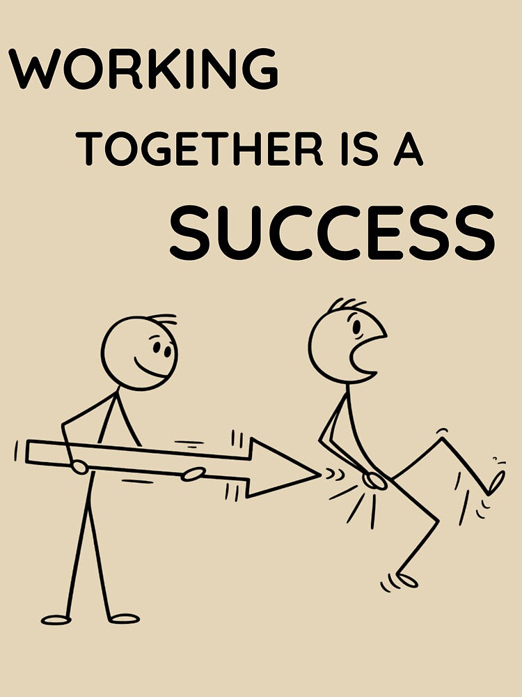 Corporate Teamwork Humor Illustration by jyotsanafinds