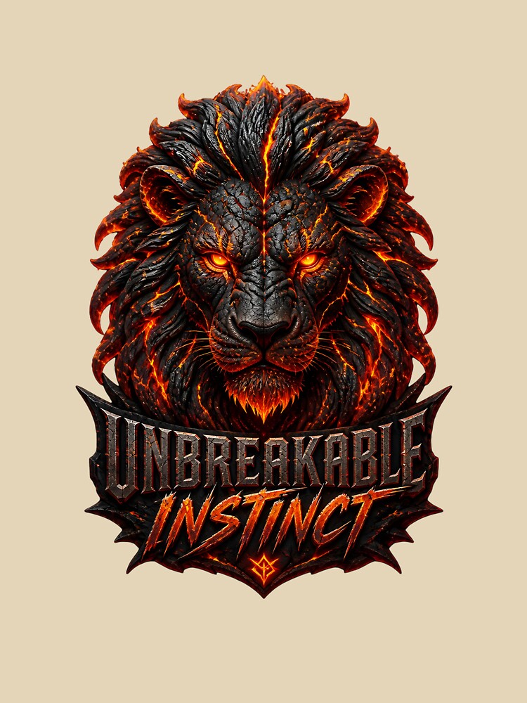 Unbreakable Instinct Volcanic Lion by SurajDesigns