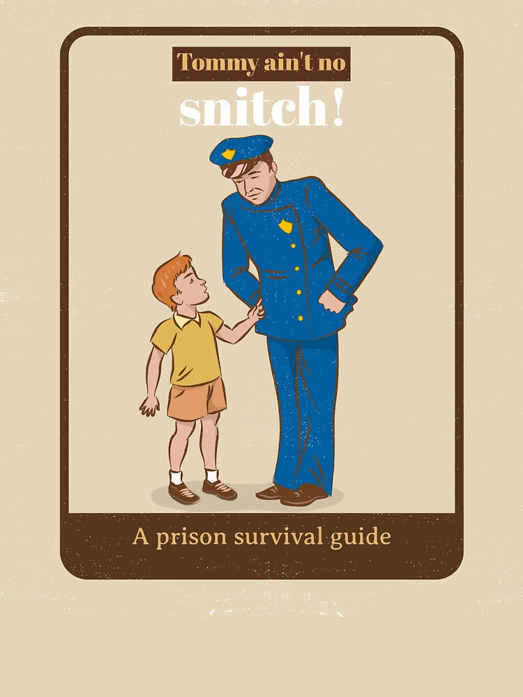 Stop Snitching Funny Adult Humor by Tiptopteess