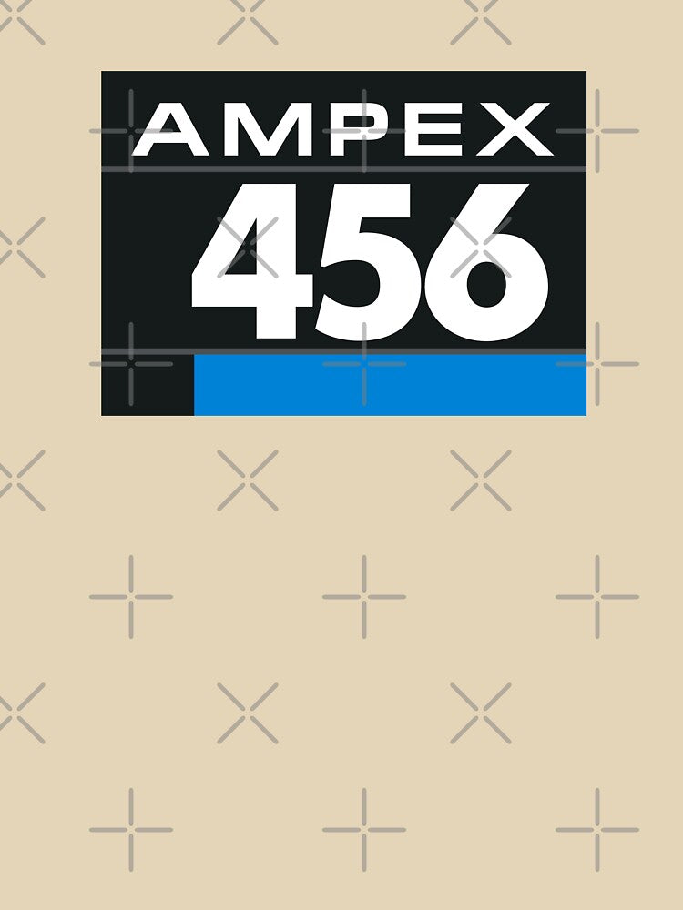 AMPEX 456 reel logo by ANORAKATTIC
