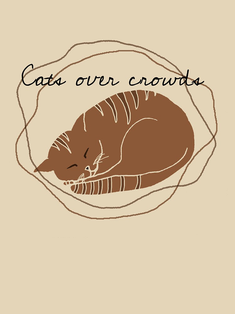 Introvert pack - cats over crowds by PBerry