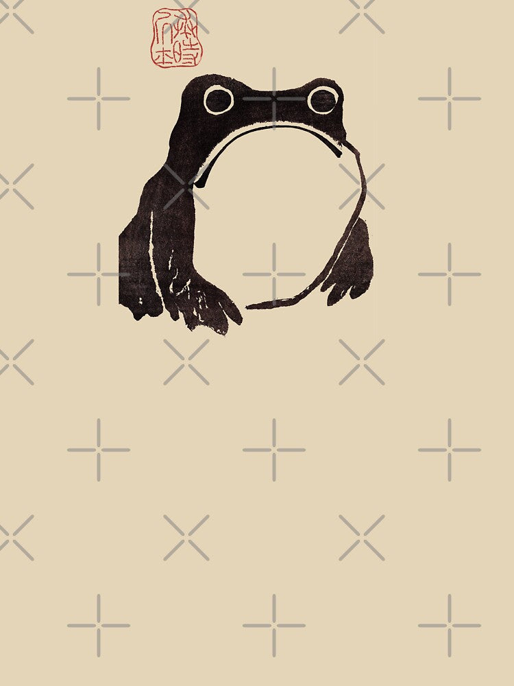 Grumpy Frog Dark - Matsumoto Hoji by nphindenberg